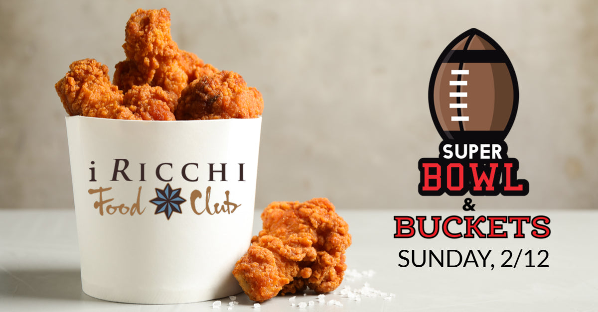 Superbowl Fried Chicken Bucket Meal: Sunday, 2/12