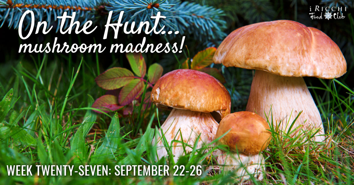 WEEK TWENTY-SEVEN MENU: SEPTEMBER 22-26